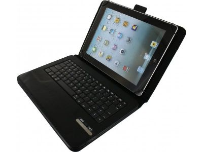 Xccess Detachable Bluetooth Keyboard Stand Case Universal 9"/10" Black