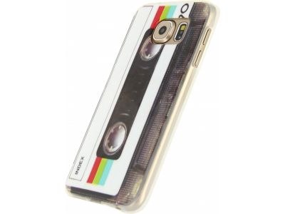 Xccess TPU Hoesje Samsung Galaxy S6 Retro Tape