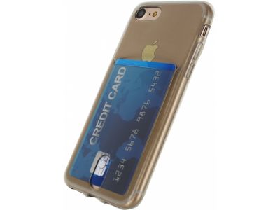 Xccess TPU Card Case Apple iPhone 7/8/SE (2020) Transparent Grey