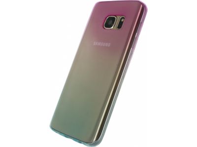 Xccess Thin TPU Case Samsung Galaxy S7 Gradual Blue/Pink