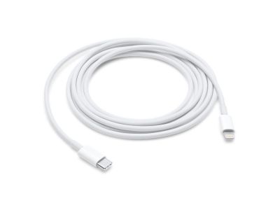 Apple USB-C naar Lightning Kabel 2m. - Wit
