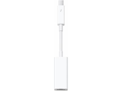 Apple Thunderbolt naar Gigabit Ethernet Adapter - Wit