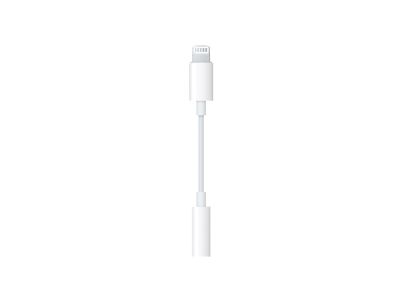 Apple Lightning naar 3.5MM Adapter - Wit