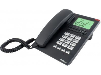 TX-325 Profoon Bureautelefoon met Display Black