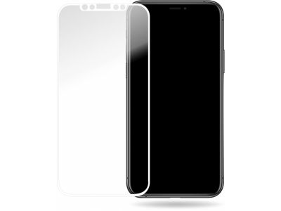 Mobilize Glass Screen Protector - White Frame - Apple iPhone X/Xs/11 Pro