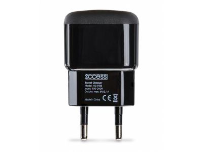 Xccess Thuislader Single USB 2.1A - Zwart