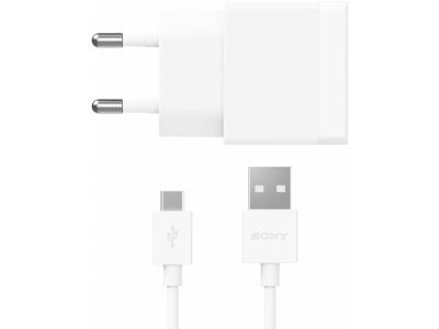 EP881 Sony Quick USB Charger incl. Micro USB Cable 1500 mA White