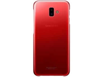 EF-AJ610CREGWW Samsung Gradation Cover Galaxy J6+ Red