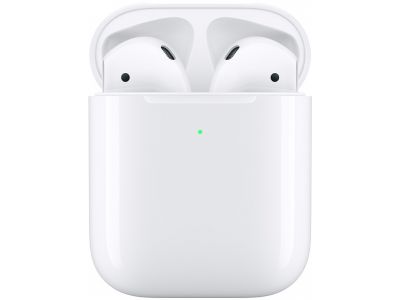MRXJ2ZM/A Apple AirPods 2 Wireless Stereo Headset + Wireless Charging Case White