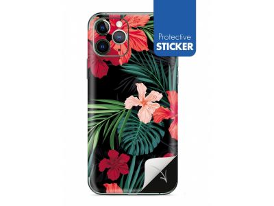 My Style PhoneSkin For Apple iPhone 11 Pro Max Red Caribbean Flower