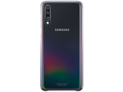 Samsung Gradation Cover Galaxy A70 - Zwart