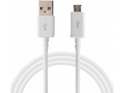 ECB-DU4EWE Samsung Charge/Sync Cable Micro USB 1.5m. White Bulk