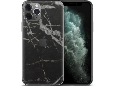 dskinz Smartphone Back Skin for Apple iPhone 11 Pro Black Marble
