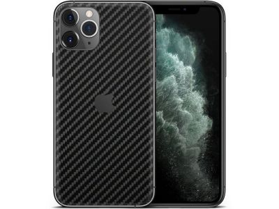 dskinz Smartphone Back Skin for Apple iPhone 11 Pro Max Carbon Black