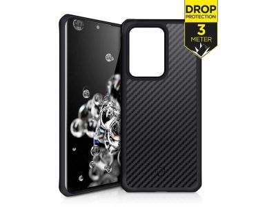 ITSKINS Level 2 HybridFusion for Samsung Galaxy S20 Ultra/S20 Ultra 5G Carbon