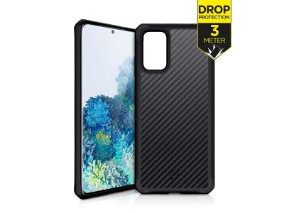ITSKINS Level 2 HybridFusion for Samsung Galaxy S20+/S20+ 5G Carbon