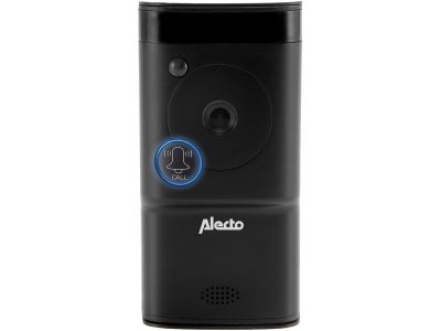 DVC-1000 Alecto WiFi Deurbel met Camera Black