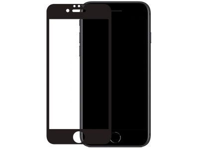 Mobilize Glas Screenprotector Edge-to-Edge Apple iPhone 7/8/SE 2020 - Zwart