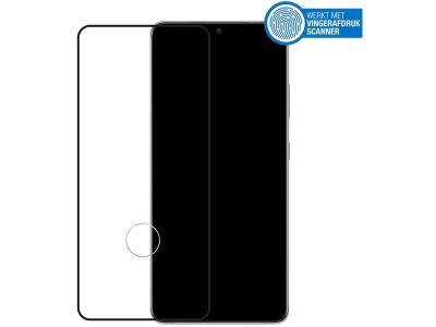 Mobilize Glas Screenprotector Edge-To-Edge Samsung Galaxy S21 Ultra EG - Zwart