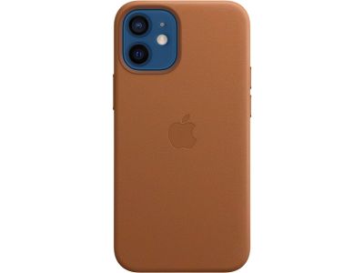 Apple Lederen Hoesje met MagSafe iPhone 12 Mini - Bruin