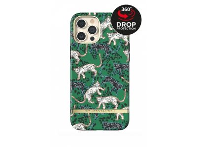 Richmond & Finch Freedom Series One-Piece Apple iPhone 12 Pro Max Green Leopard