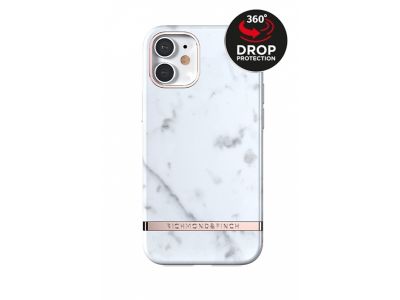 Richmond & Finch Freedom Series One-Piece Apple iPhone 12 Mini White Marble