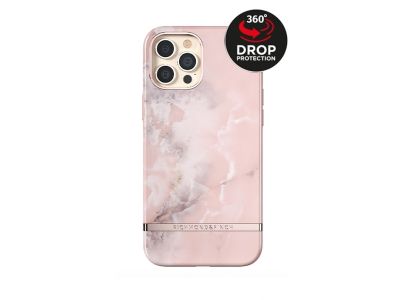 Richmond & Finch Freedom Series One-Piece Apple iPhone 12 Pro Max - Roze Marmer