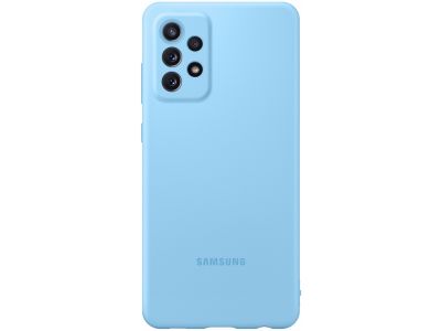 Samsung Siliconen Hoesje Galaxy A72 4G - Blauw