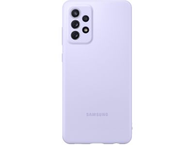 Samsung Siliconen Hoesje Galaxy A72 4G - Paars