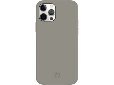 Valenta Lederen Back Cover Snap Luxe Apple iPhone 12 Pro Max - Grijs