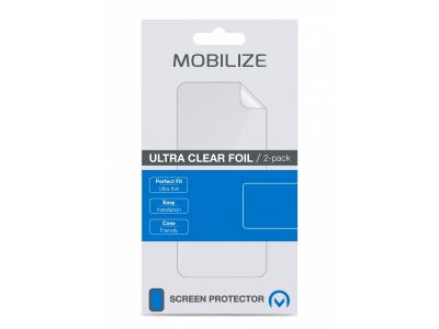Mobilize Folie Screenprotector 2-pack OnePlus Nord CE 5G - Transparant