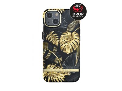 Richmond & Finch Freedom Series One-Piece Apple iPhone 13 - Goud Jungle