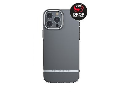 Richmond & Finch Clear Case Collection Apple iPhone 13 Pro Max - Transparant/Zilver