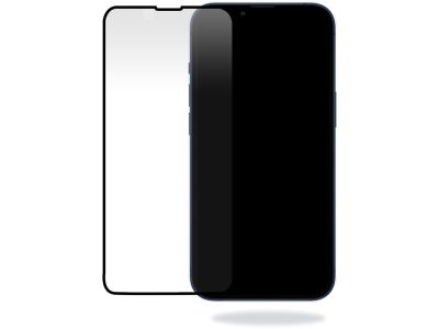 Striker Full Glue Ballistic Glas Screenprotector voor Apple iPhone 13/13 Pro - Zwart