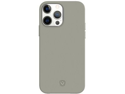 Valenta Lederen Back Cover Snap Luxe Apple iPhone 13 Pro - Grijs