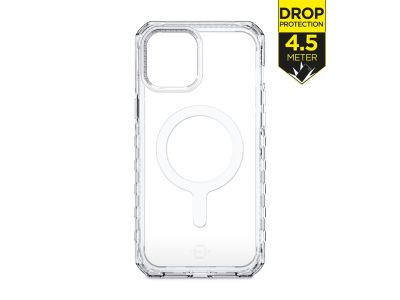 ITSKINS Level 3 SupremeMagClear voor Apple iPhone 13 Mini - Transparant/Wit