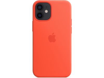 Apple Siliconen Hoesje met MagSafe iPhone 12 Mini - Oranje