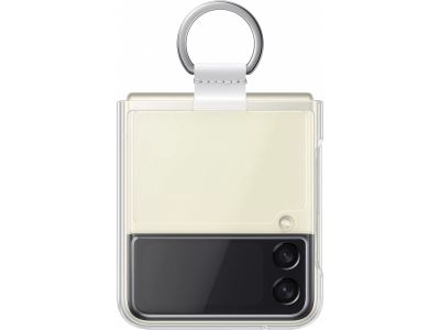 Samsung Clear Cover with Ring Galaxy Z Flip3 - Transparant