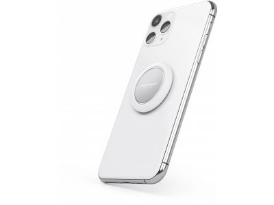 Vonmählen Backflip Signature Phone Grip + Magnetic Dot - Zilver