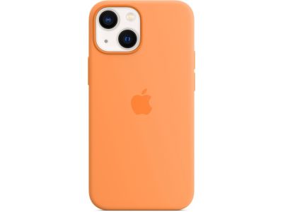Apple Siliconen Hoesje met MagSafe iPhone 13 Mini - Oranje