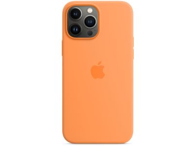 Apple Siliconen Hoesje met MagSafe iPhone 13 Pro Max - Oranje