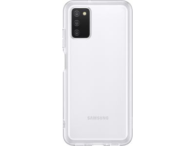 Samsung Soft Clear Cover Galaxy A03s - Transparant