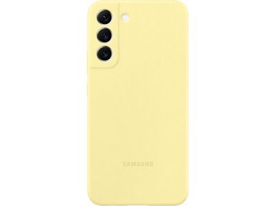 Samsung Siliconen Hoesje Galaxy S22+ 5G - Geel