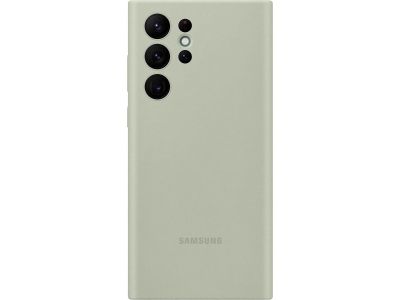 Samsung Siliconen Hoesje Galaxy S22 Ultra 5G - Groen