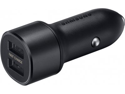 EP-L1100WBEGEU Samsung Fast Charge Duo Car Charger 15W Black Bulk