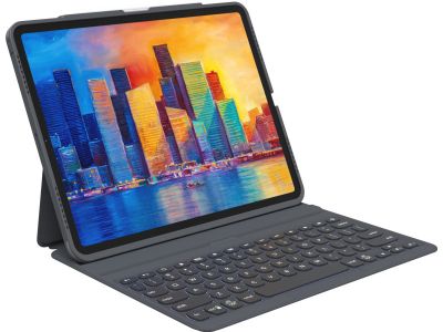 ZAGG Pro Keys Bluetooth Keyboard Case for Apple iPad 10.2 (2019/2020/2021) QWERTY Black
