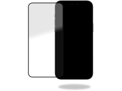 Striker Full Glue Ballistic Glas Screenprotector voor Apple iPhone 14 Pro Max - Zwart