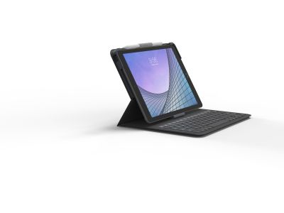 ZAGG Messenger Folio 2 Bluetooth Keyboard Case for Apple iPad 10.2/Pro/Air 10.5 Serie AZERTY Black