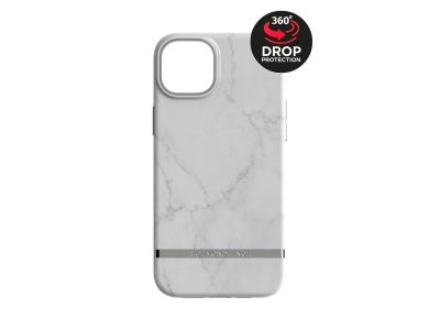 Richmond & Finch Freedom Series One-Piece Apple iPhone 14 Max - Wit Marmer