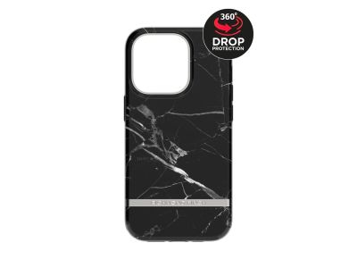 Richmond & Finch Freedom Series One-Piece Apple iPhone 14 Pro - Zwart Marmer